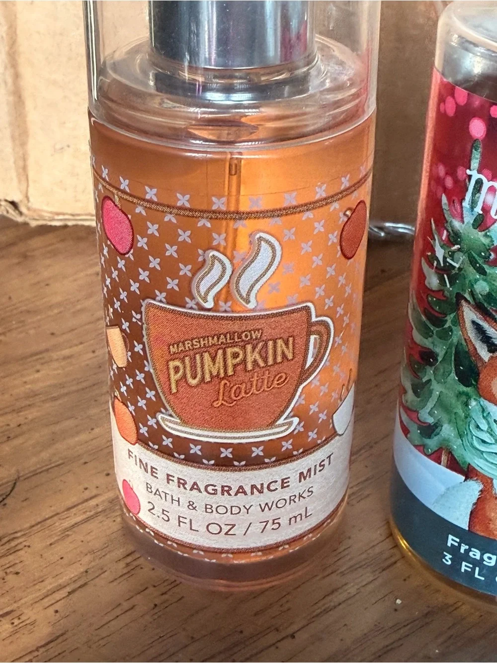 $ Sale  Bath & Body Works Marshmallow Pumpkin Latte-Merry Cookie fragrance mist